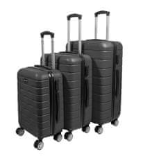 Aga Travel Set potovalnih kovčkov MR4658 Temno siva