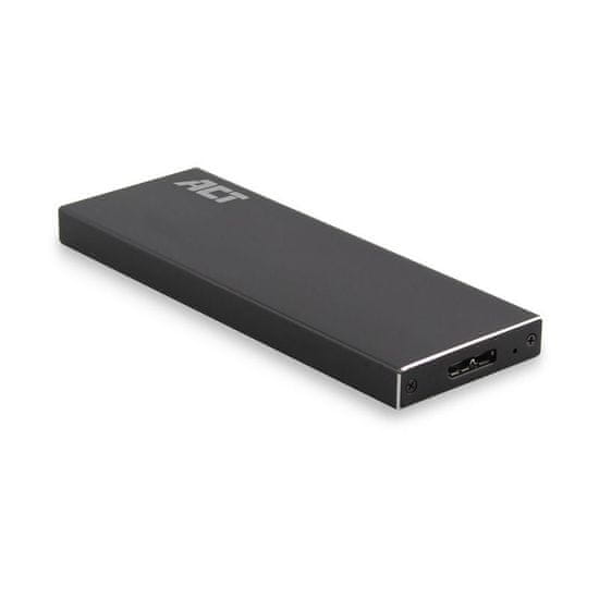 ACT AC1600 USB3.2 M.2 SSD črna, aluminjasto ohišje za disk