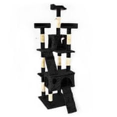 Praskalniki.si Mačje drevo TOPCAT – Črno