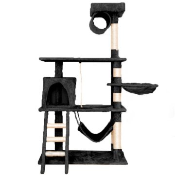 Praskalniki.si Mačje drevo EASYCAT – Črno