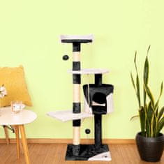 Praskalniki.si Mačje drevo STREETCAT – Črno-Belo