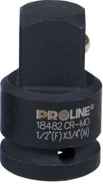 Proline Cr-mo udarni adapter 1/2" vtičnica -3/4 steblo, prolin