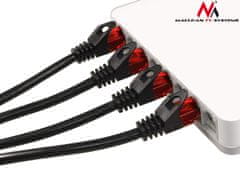 Maclean Maclean UTP povezovalni kabel, vtični, Cat6, 3 m, črn, MCTV-742
