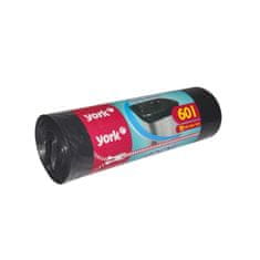 York Močne vreče za smeti 60L 10 kom York