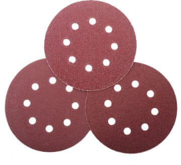 slomart Proline brusni kolutki na ježka 125mm, 5 kos., zrnatost 60