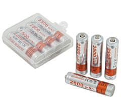 slomart BC53 4x aku aaa star power 2500mah ni-mh