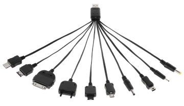 shumee Univerzalni USB kabel za GSM polnjenje (10 vrst)