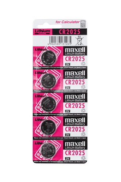 slomart Baterija MAXELL CR2025, 5 kosov