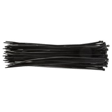 slomart Kabelske vezice TOPEX 4.8 x 370 mm, 75 kos., črne
