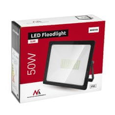 Maclean Naświetlacz LED Maclean, Slim 50W, hladno bela (6000K), IP65, PREMIUM, MCE550 CW