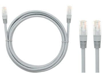 slomart Blow Omrežni kabel Patchcord UTP Cat.5e, 5m, siv