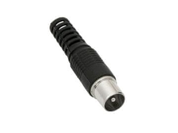 Blow 1054# Vtič za anteno črn, raven, dolg