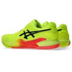 Asics Čevlji teniški copati rumena 43.5 EU Gel-resolution 9 Clay Paris Safety
