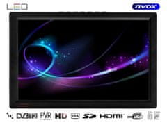 slomart Monitor LED 14cali HDMI VGA USB SD AV PVR DVB-T/T2 MPEG-4/2 12V 230V... (NVOX DVB14T)