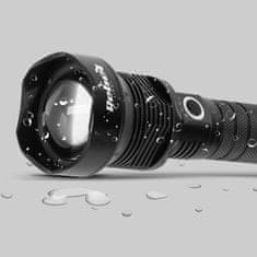 shumee Aluminijasta LED svetilka 1857lm 20W Rebel ZOOM 800m USB-C IP65 močna svetilnost