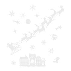 Ruhhy Božične nalepke za okna 22305