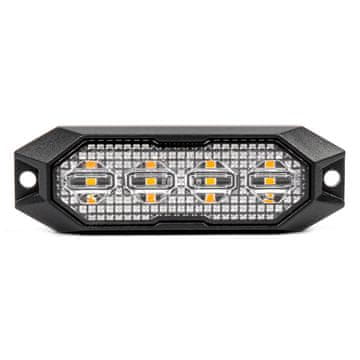 slomart AMiO Ploščata LED utripajoča luč, oranžna, 4x3W