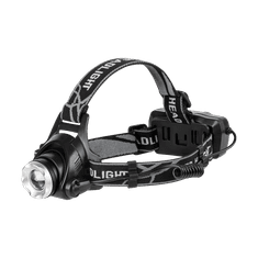 shumee Akumulatorska 10W zoom aluminijasta naglavna svetilka Rebel 300 lm domet 200 m