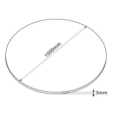 NanoRS Podloga za igralni sedež NanoRS, 100 cm, RS172