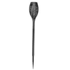 MG Garden Torch sončna svetilka 4ks, črna