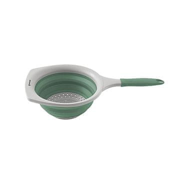 Outwell zložljivo cedilo z ročajem, zeleno