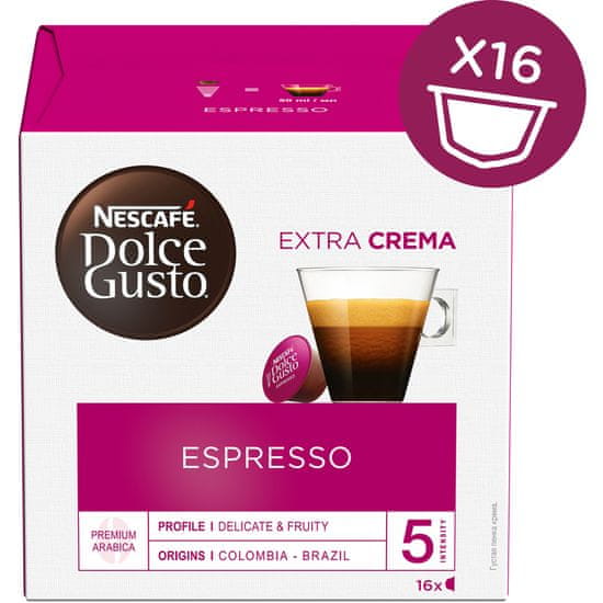 NESCAFÉ Kavne kapsule Nescafé Dolce Gusto ESPRESSO 16Cap