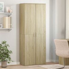 shumee Visoka omara sonoma hrast 70x35x180 cm inženirski les