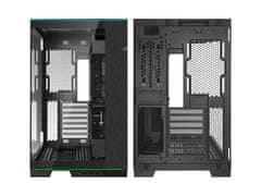 Lian Li 011 EVO RGB računalniško ohišje, ATX, Midi-Tower, kaljeno steklo, črno