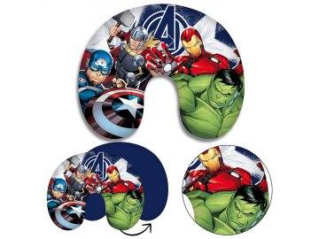 MARVEL COMICS MARVEL Avengers potovalni vzglavnik oblike u, OEKO-TEX blazina za letalo