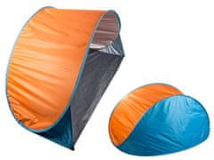 CoZy Šotor za na plažo z UV zaščito 190x115x95 cm - Modro/Oranžen