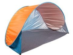 CoZy Šotor za na plažo z UV zaščito 190x115x95 cm - Modro/Oranžen