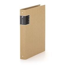 Karton P+P Štirikotni mape Kraft nature - A4, 4 cm, rjave barve