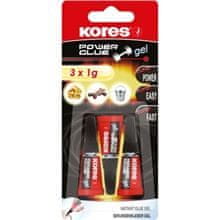 Kores Power Glue, gel 3x1 g