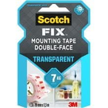 Scotch Scotch prozoren montažni trak, 19 mm x 1,5 m