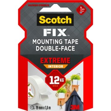 Scotch Scotch Super močan montažni trak, 19 mm x 1,8 m