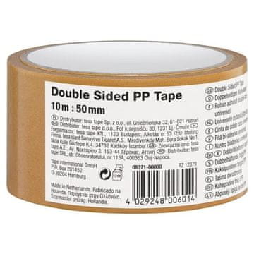 Tesa Dvostranski trak za preproge, 50 mm x 10 m