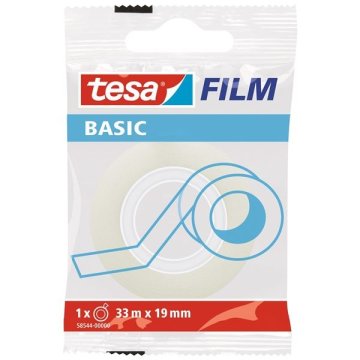 Tesa Tesa BASIC lepilni trak, 19 mmx33 m, prozoren