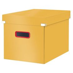 Leitz Click &amp; Store Cosy box L(A4), rumena