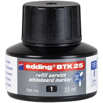 Edding Nadomestno črnilo BTK25 za 28/360, črno