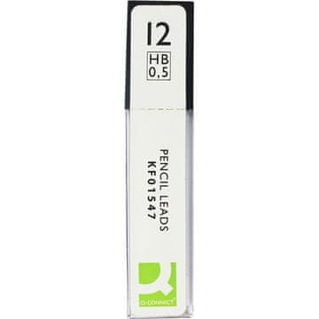 Q-Connect Nadomestna črnilna peresa HB, 0,5 mm, 12 kosov