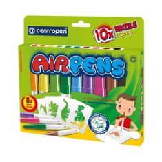 Centropen Označevalci za pihanje AIR PENS - za tekstil, 10 kosov
