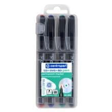 Centropen CD marker 4606, 4 barve