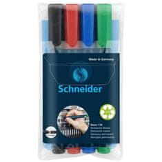 Schneider Permanentni marker Maxx 130, 4 barve