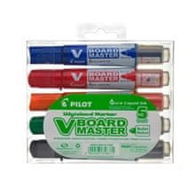 Pilot Marker V Board Master, komplet 5 barv