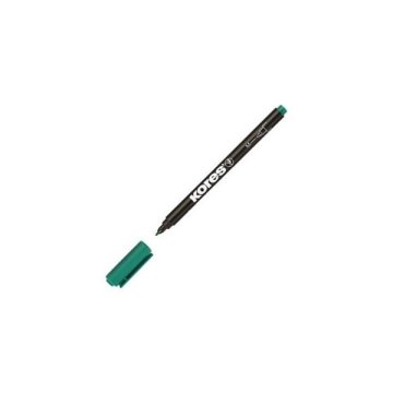 Kores Permanentni marker M, za CD, zelen