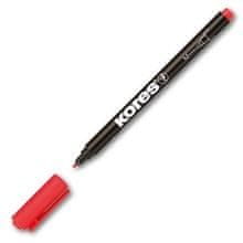 Kores Permanentni marker M, za CD, rdeč