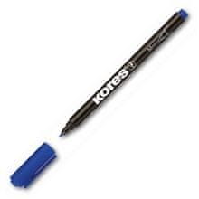 Kores Permanentni marker M, za CD, modri