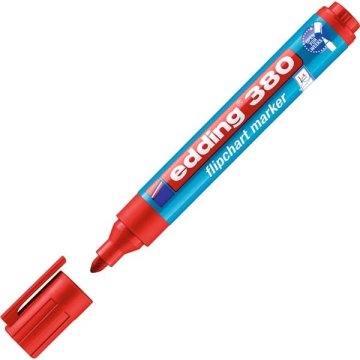 Edding 380 flipchart marker, rdeč