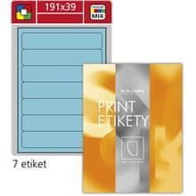 Etikete S&amp;K Label-past.blue, 191x39 mm, 700 kosov