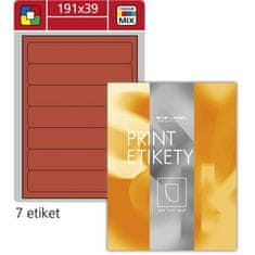 Etikete S&amp;K Label-past.red,191x39 mm,700 kosov